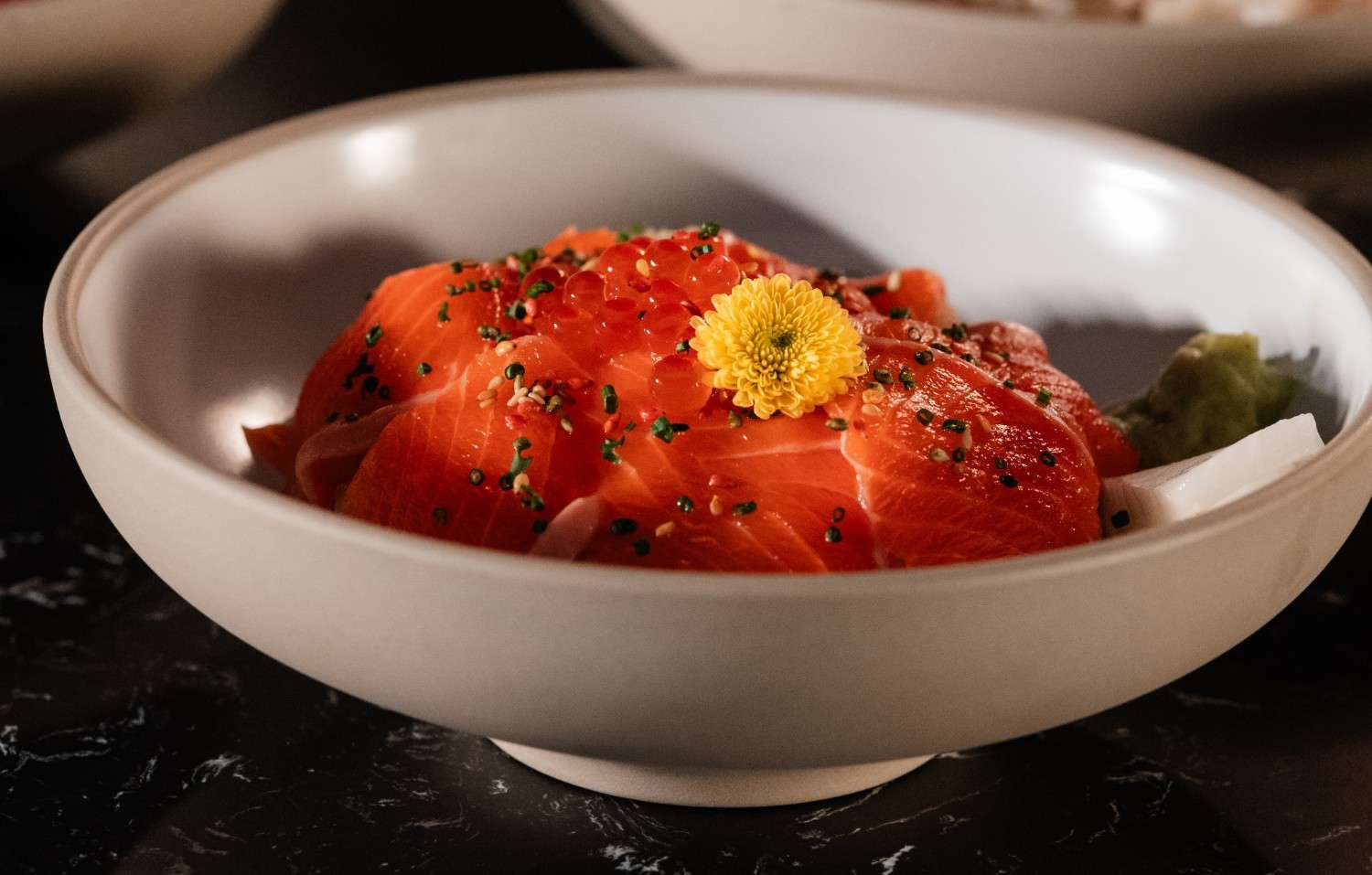 Salmon Ikura Don